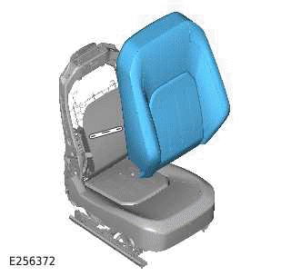 Front Row Seat Backrest Cover